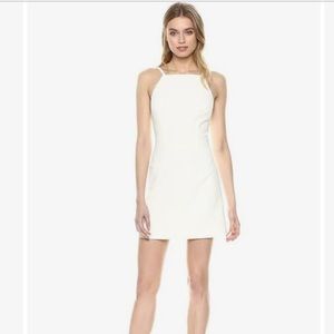 French Connection Whisper Light Square Neck Dress